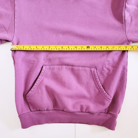 Aritzia TNA The Super Fleece Purple Hoodie Fleece Sweater - Size XS - Picture 7 of 9